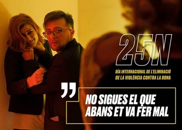 campana en pego contra la violencia machista