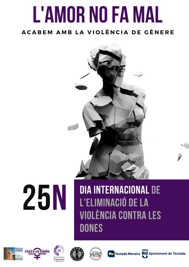 Imagen: Campaña 'L'amor no fa mal' para el 25N en Teulada-Moraira