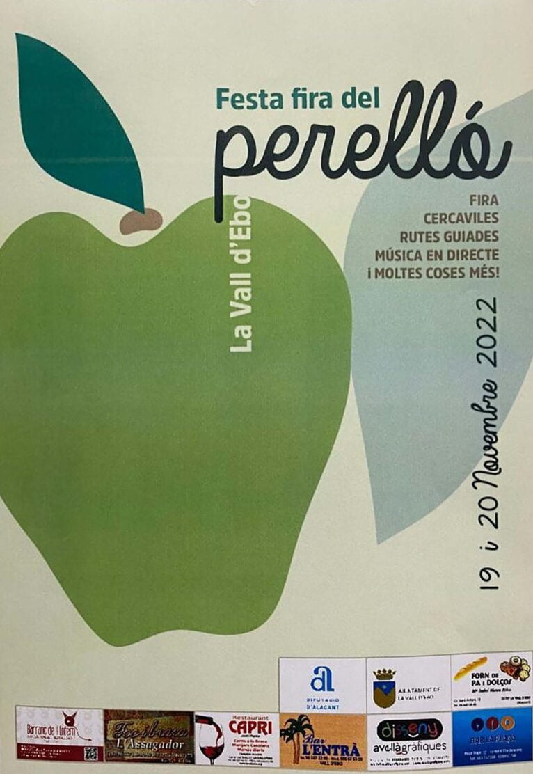 Cartel de la Festa Fira del Perelló 2022