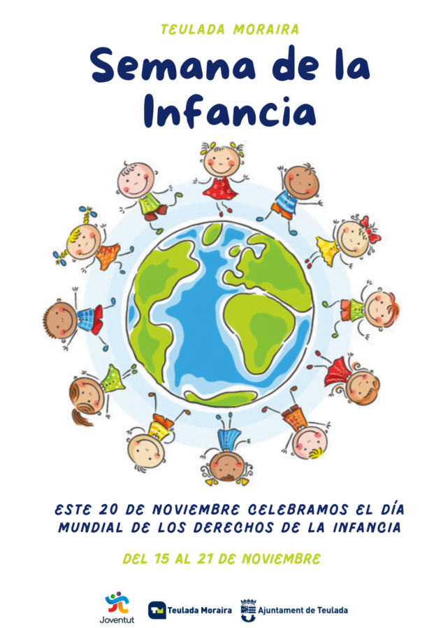 Imagen: Cartel de la Semana de la Infancia en Teulada Moraira