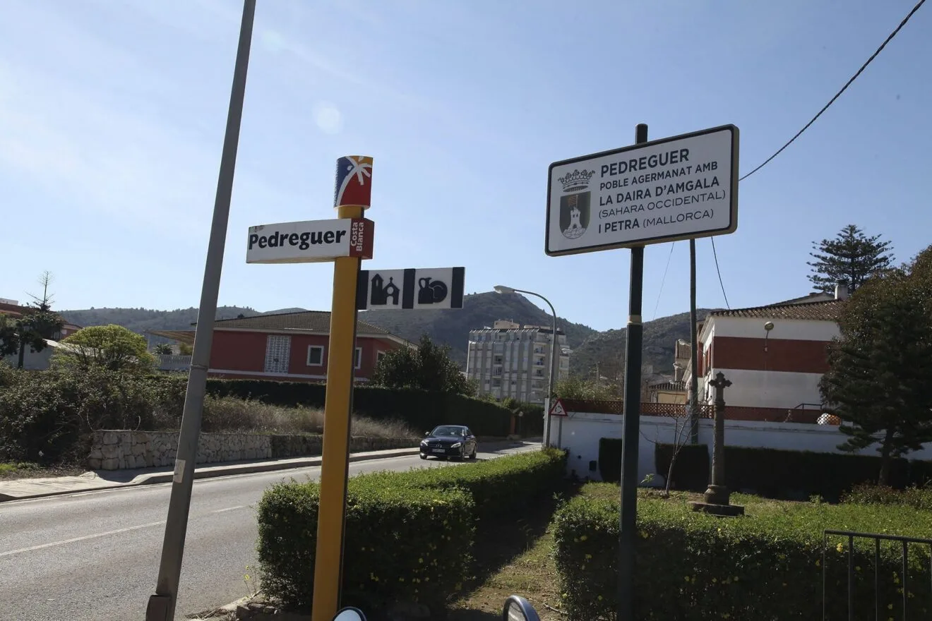 Entrada al municipio de Pedreguer