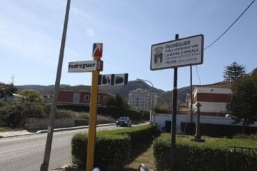 entrada al municipio de pedreguer