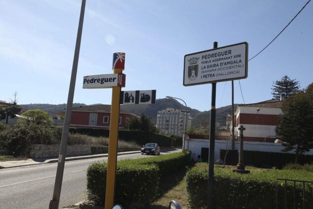 Imagen: Entrada al municipio de Pedreguer