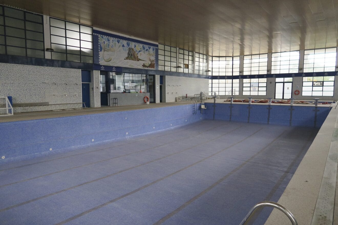 Estado actual de la piscina municipal de Calp