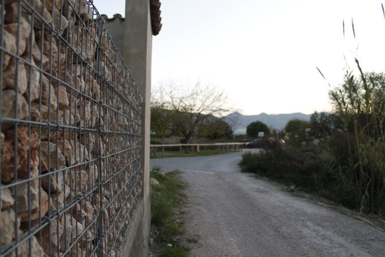 Final de la ruta de la Muntanyeta Verda