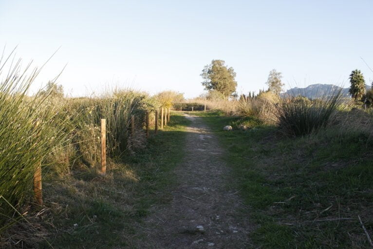 Inicio de la ruta de la Muntanyeta Verda