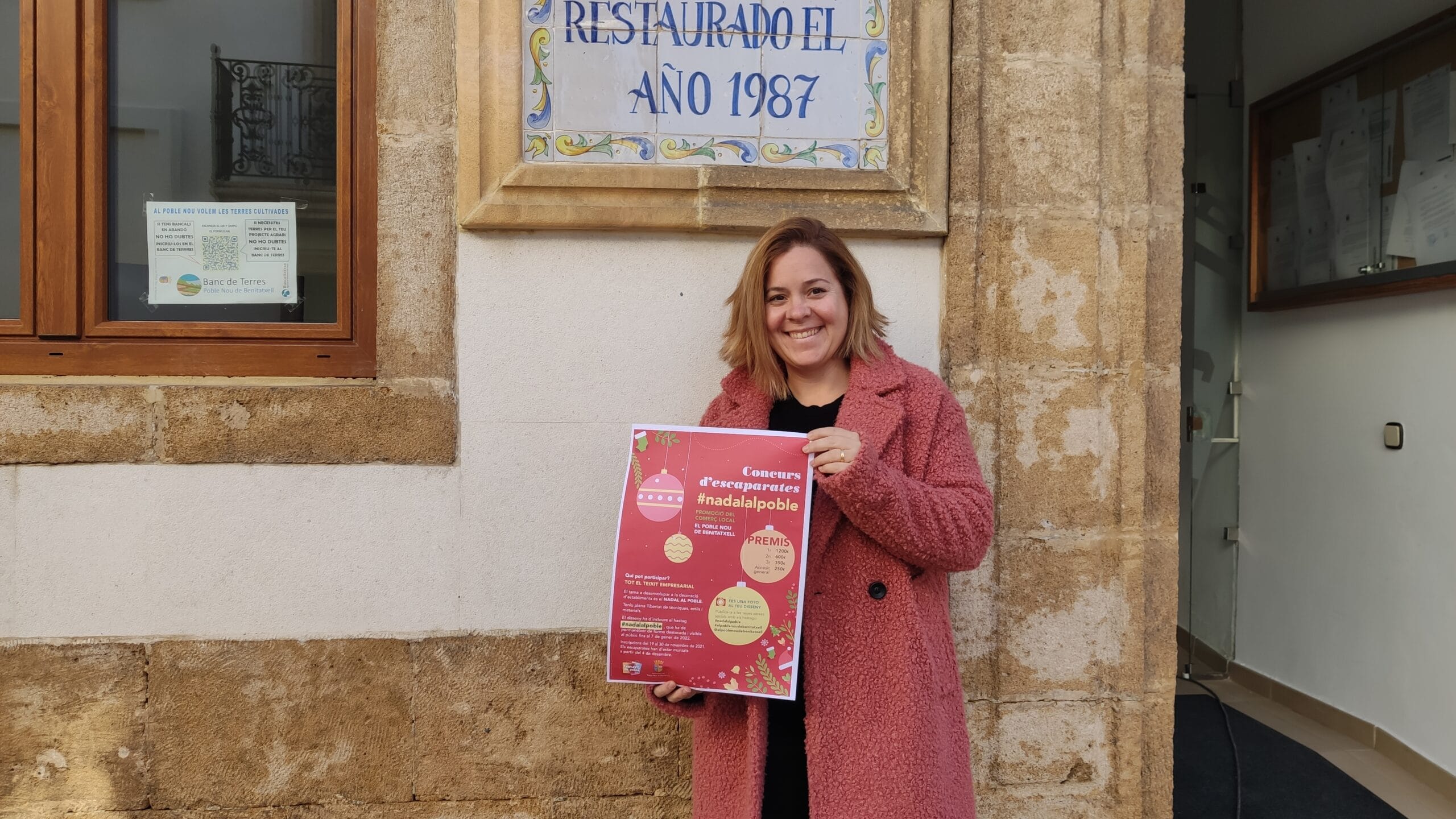 la edil de benitatxell presenta el concurso de escaparates de navidad scaled