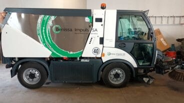 nueva maquina barredora del ayuntamiento de benissa