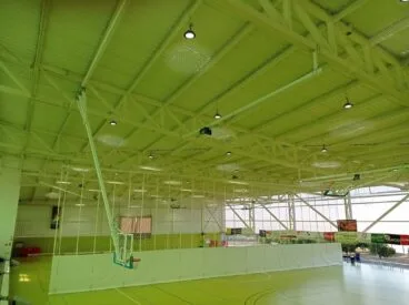 obras en el pabellon de pedreguer