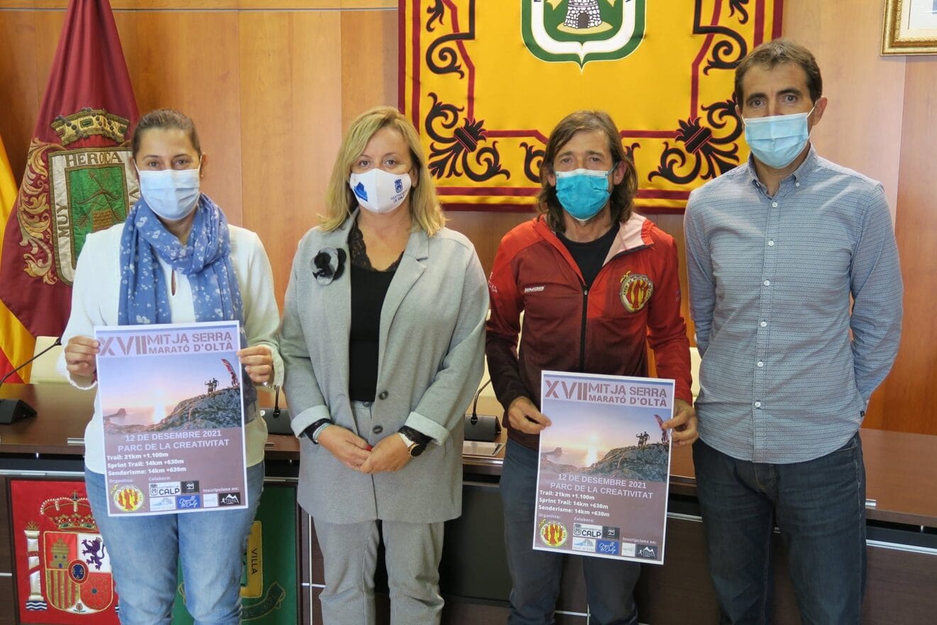 Presentación Mitjà Marató Muntanya Serra Oltà Calp