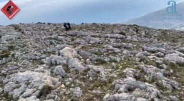 rescate en la serra de bernia