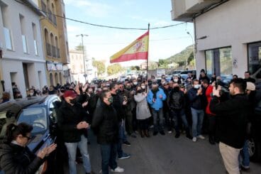 Simpatizantes de VOX en Pedreguer