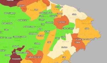 situacion de covid en la marina alta por municipios