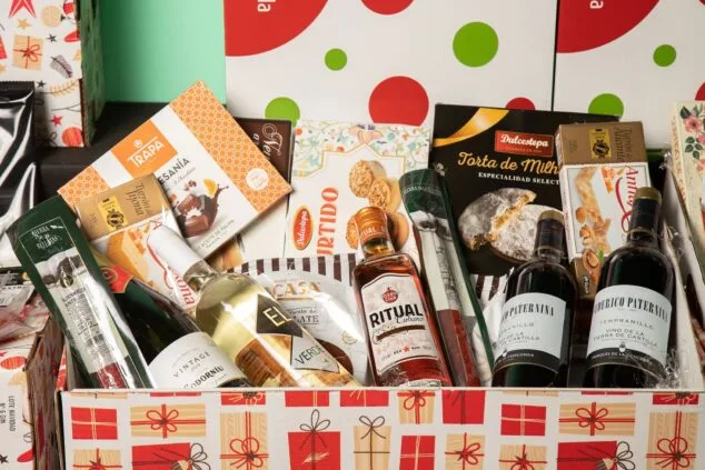 surtido de navidad para empresas lotes canela