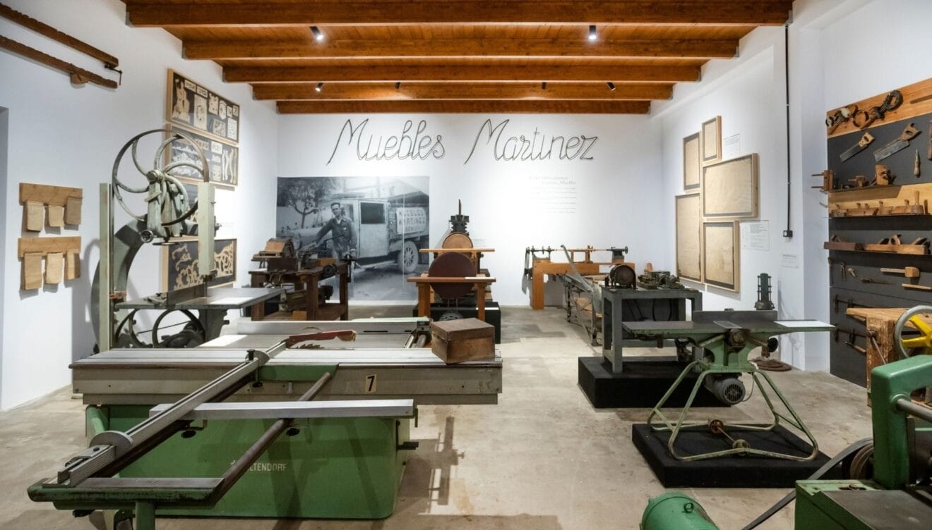 Taller antiguo de Muebles Martínez en Benissa