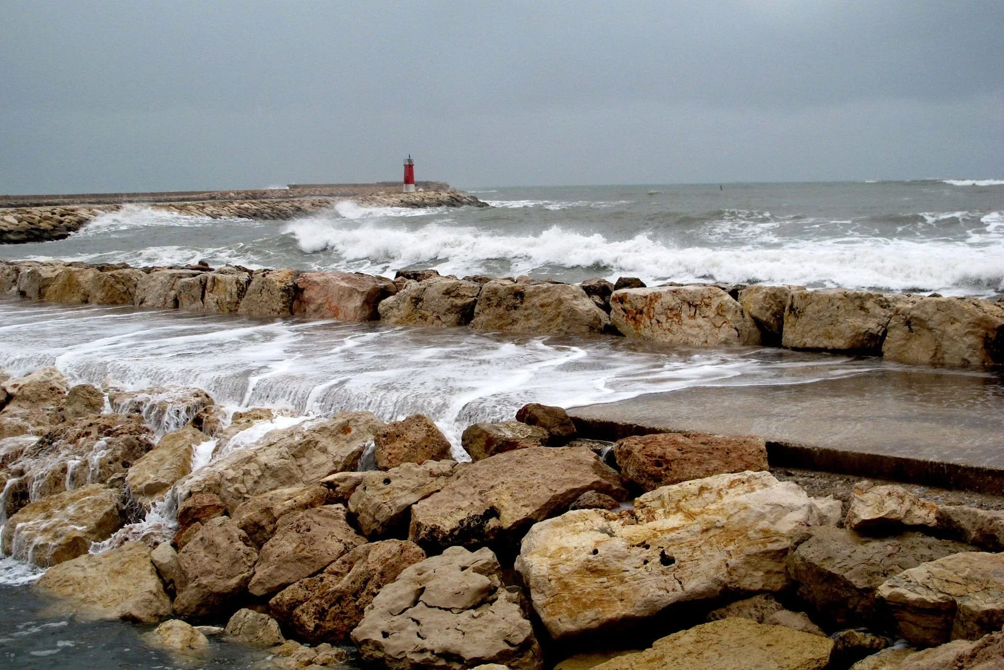 temporal maritimo en denia