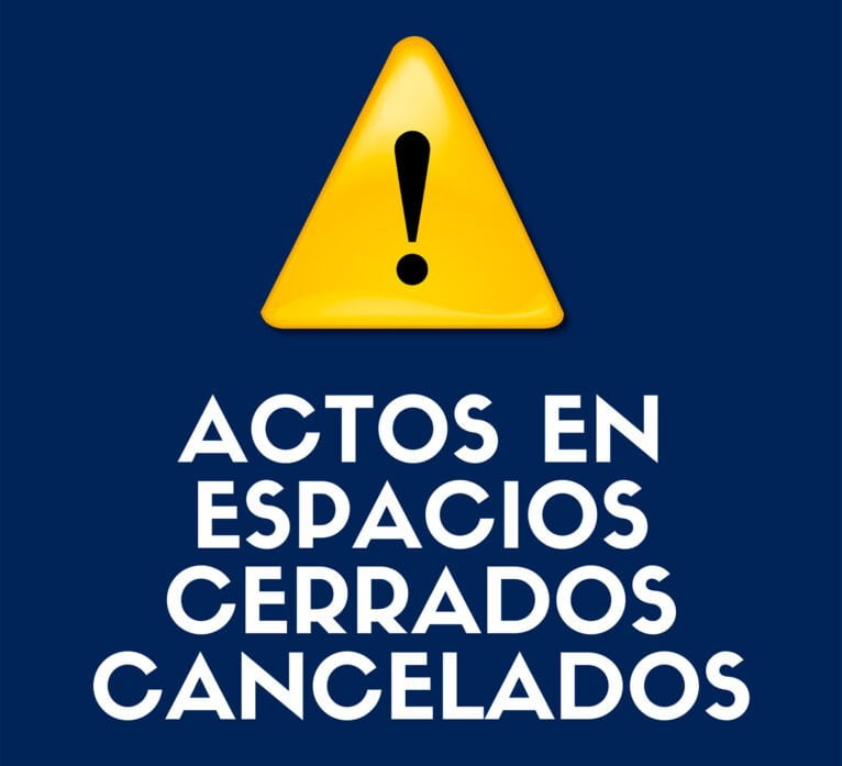 Actos cancelados por la covid-19