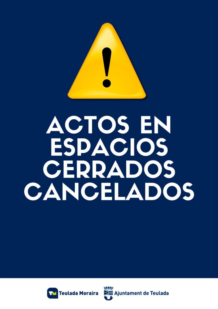 Actos cancelados por la covid 19 en Teulada-Moraira