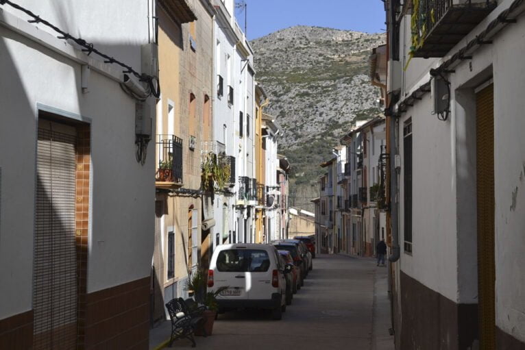 Calle en la Vall Ebo