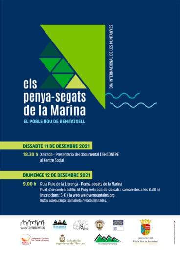 Cartel Els Penya-segats de la Marina