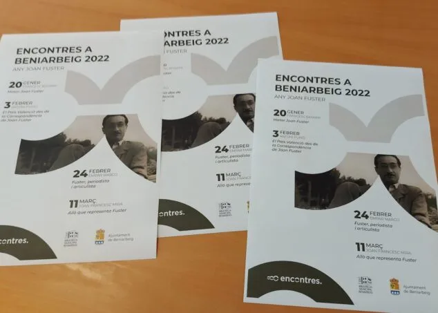 Imagen: Cartelería de Encontres a Beniarbeig 2022