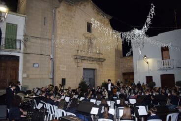 concierto de santa cecilia de la banda de musica de benitatxell