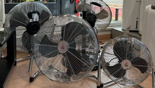 de techo o de pie que el calor no te supere