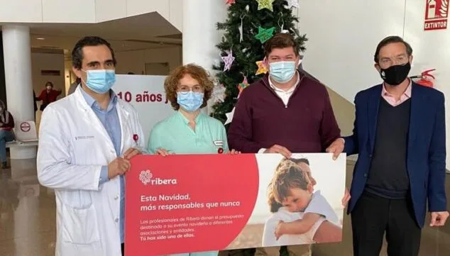 donativo del grupo ribera a concienciate