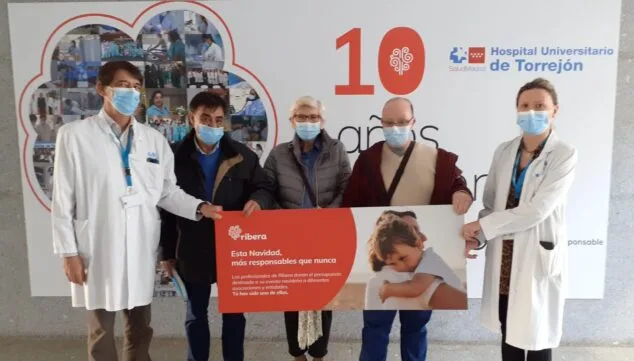 donativo del grupo ribera torrejon a astor
