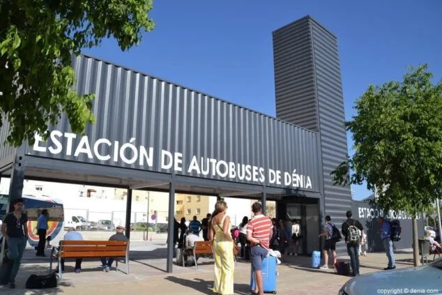 Imagen: Estación autobuses de Dénia