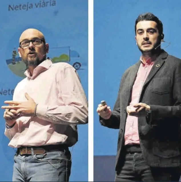 Imagen: Ponencia en el Ecoforum de Castelló