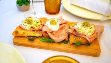 Montaditos de Pinsa romana crujiente