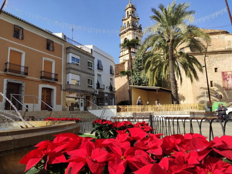 Plaza Ajuntament de Pego - Navidades 2021