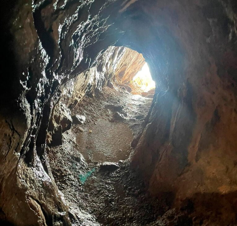 Foto: Rafa Marí. Túnel Forat de Bèrnia