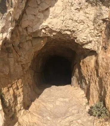 Foto: Pablo Otero. Tunel Peñón Ifach