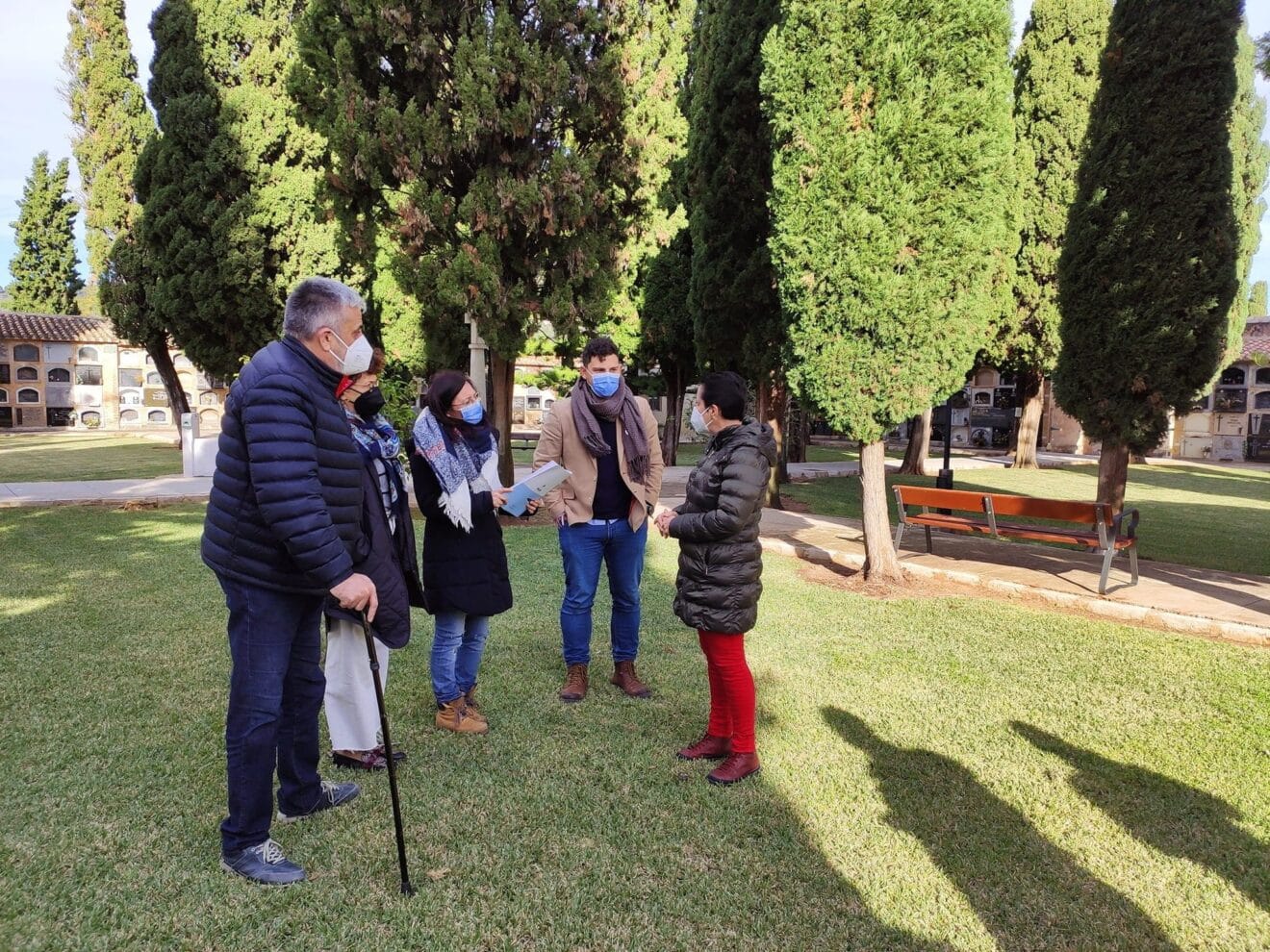 Visita Secretaria Autonómica de Cooperación y Calidad Democrática a Pego