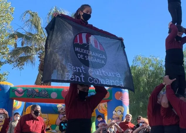 Proliferación muixeranguera en la Marina Alta: una tradición que gana seguidores 4 Imagen: Xiqueta de la Muixeranga de Segària