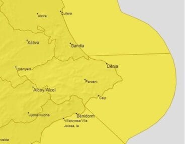 alerta amarilla por viento