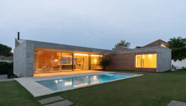 Casa Prunes, espacios abiertos minimalistas