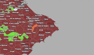coronavirus por municipios 18 de enero de 2022