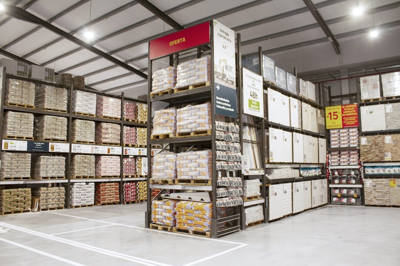 El nuevo patio de materiales de Leroy Merlin en Ondara
