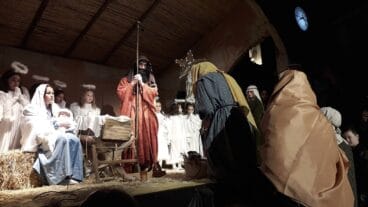 Escenario del Portal del Belén del Misteri en 2019 I Miguel Vives Signes