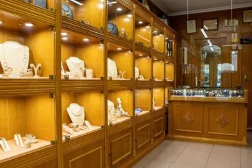 Exposición de joyas en Joyería Bonilla