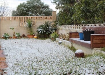 Jardín nevado en una casa en les Deveses – Kiko Jover