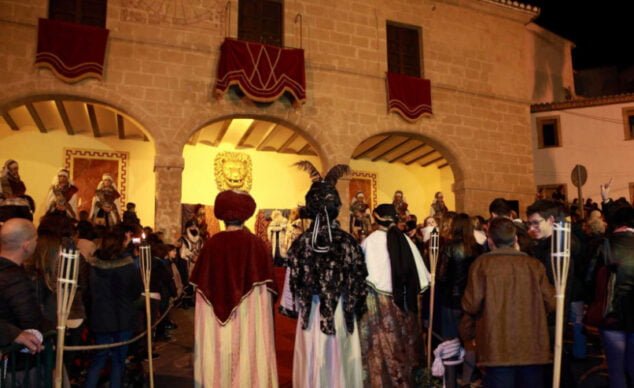 Imagen: Los Reyes Magos en Teulada Moraira