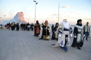 los tres reyes magos en calp