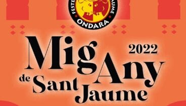 Portada del Mig Any de Ondara de 2022 copia