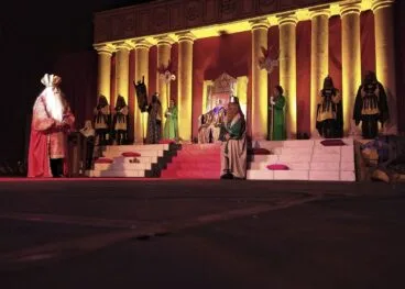 Representación del Misteri en Gata de Gorgos en 2020 I Miguel Vives Signes