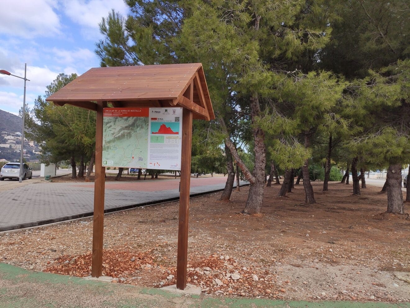 Señalización de una de las sendas