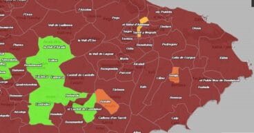 situacion del coronavirus en la comarca a 28 de enero de 2022